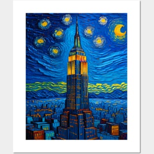 Empire State Building Posters and Art